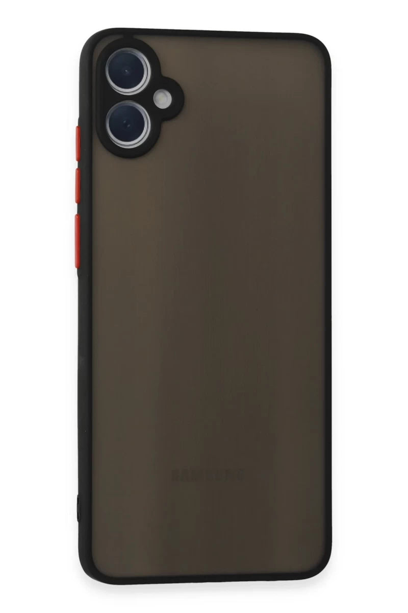 Samsung Galaxy A05 Kılıf Montreal Silikon Kapak - Siyah