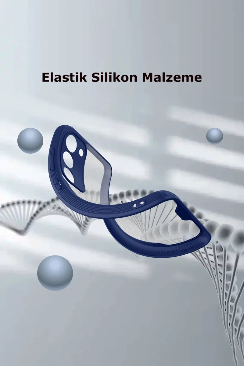 Samsung Galaxy S23 Plus Kılıf Platin Silikon - Mavi