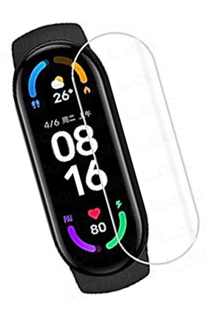 Xiaomi Mi Band 5 Polymer Nano Ekran Koruyucu - Şeffaf