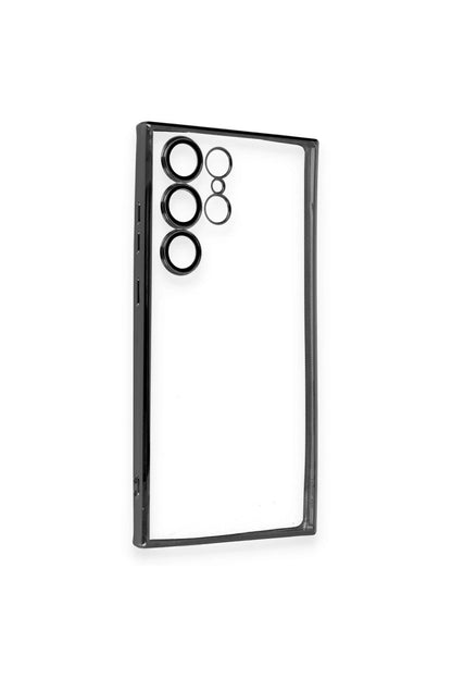 Samsung Galaxy S24 Ultra Kılıf Razer Lensli Silikon - Yeşil