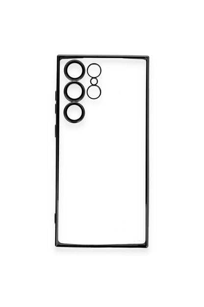 Samsung Galaxy S24 Ultra Kılıf Razer Lensli Silikon - Yeşil