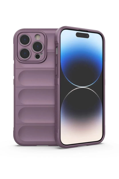 Apple iPhone 14 Pro Kılıf Optimum Silikon - Mor