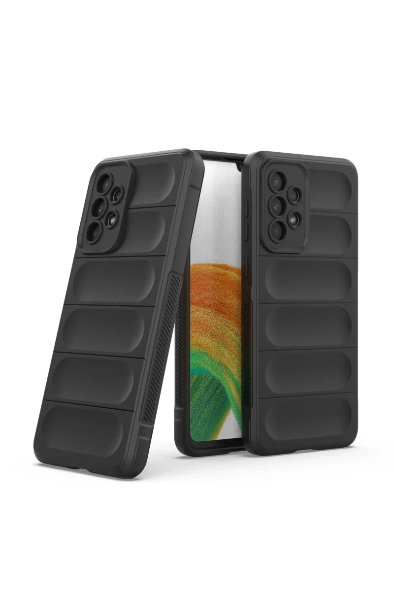 Samsung Galaxy A33 5G Kılıf Optimum Silikon - Siyah