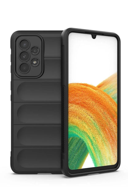 Samsung Galaxy A33 5G Kılıf Optimum Silikon - Siyah