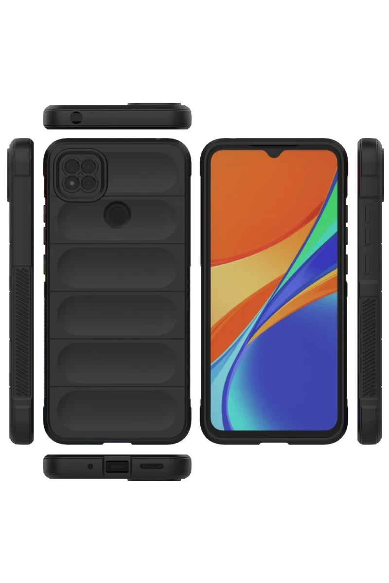 Xiaomi Redmi 9C Kılıf Optimum Silikon - Siyah