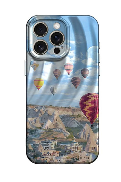 Apple iPhone 14 Pro Kılıf Crew Desenli Kapak - Kapadokya