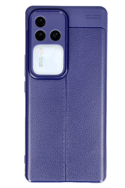 Vivo V30 5G Kılıf Auto Focus Kapak - Lacivert