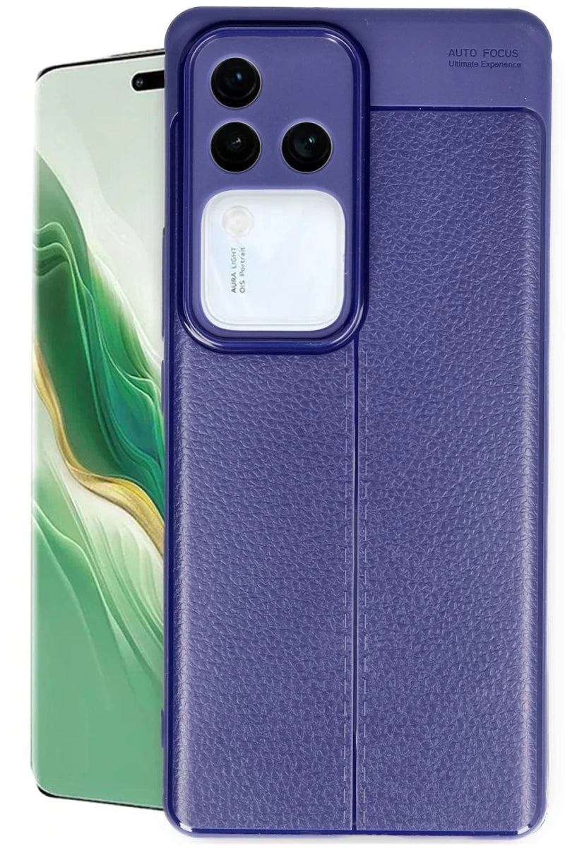 Vivo V30 5G Kılıf Auto Focus Kapak - Lacivert