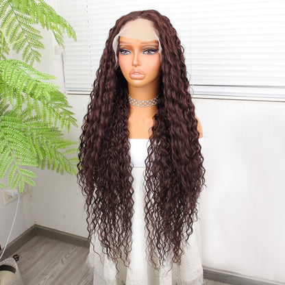 Afro Daa Kahve Fiber Sen Tül Peruk