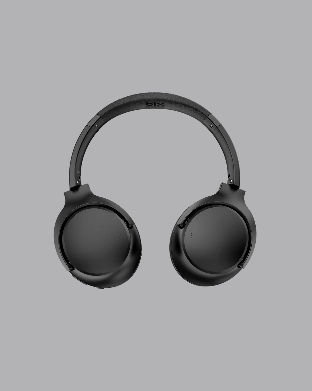 Siyah Kablosuz Bluetooth Kulaklık 300 mAh Hızlı Şarj Katlanabilir Pedli Yeni Nesil