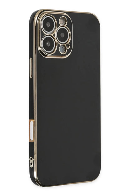 Apple iPhone 16 Pro Kılıf Volet Silikon - Siyah