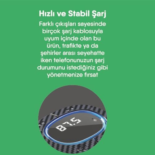 Bluetooth FM Transmitter USB Destekli Araç Şarjı
