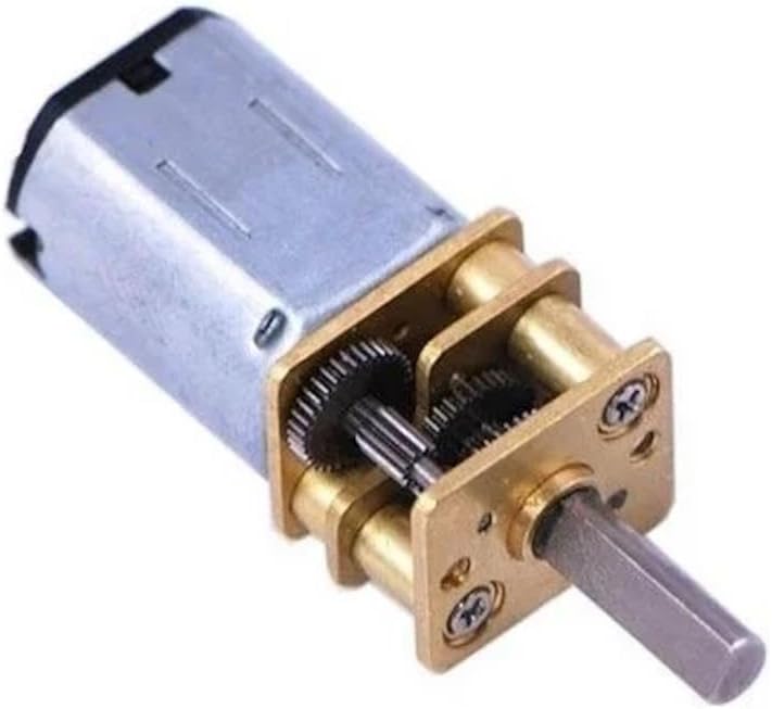 6V 12mm 600 RPM Redüktörlü DC Motor