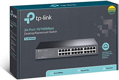 TL-SF1024D, 24-Portlu 10/100Mbps Desktop/Rackmount Switch