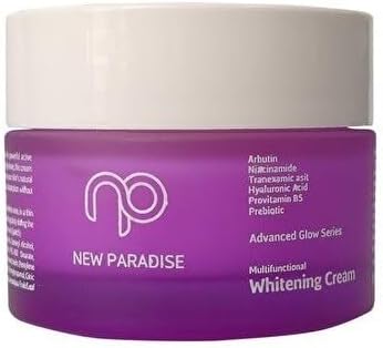 New Paradise Genital Beyazlatıcı Krem Çinko İçermez (Yüz Kol Altı Genital İç Bacak Diz Ve Dirsek) 50 ml
