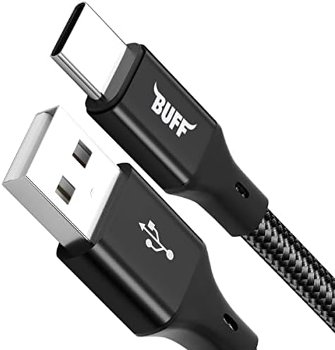 BL71 USB to Type-C 2.4A 1.2M Örgülü Data ve Şarj Kablosu (Siyah)
