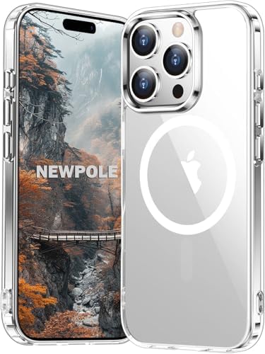 iPhone 16 Pro Max için MagSafe ile Uyumlu Kılıf Şeffaf Darbelere Dayanıklı Sararma Karşıtı Yüksek Lens Çevresi Güçlü Manyetik Tutuş Apple iPhone 16 Pro Max için MagSafe ile Uyumlu Kılıf