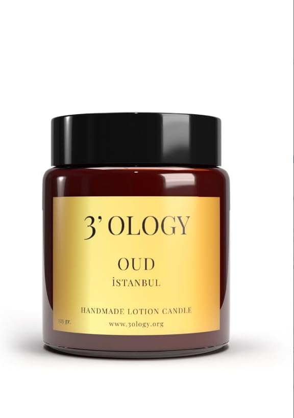 Oud Istanbul Handmade Lotion Candle, 125 gr