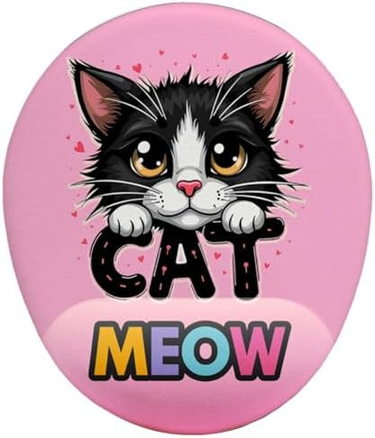 CAT Meow Bilek Destekli Mouse Pad