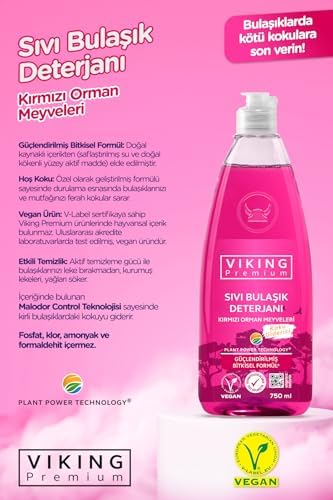 Premium Bulaşık Deterjanı Orman Meyveleri 750 ml