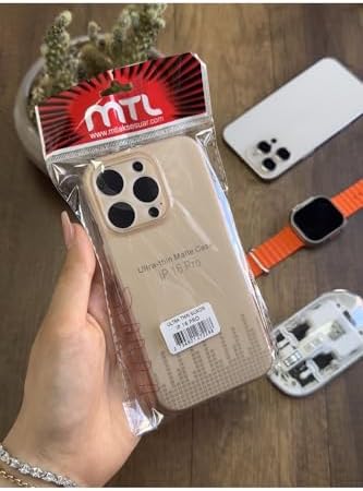 Süper İnce Mat Ultra Thin Silikon Kılıf Çöl iPhone 16 Pro ile uyumlu