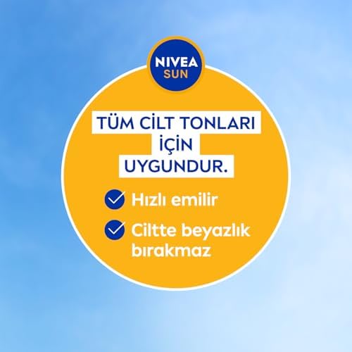 SUN SPF50+ Çocuklar ve Bebekler İçin Yüksek Güneş Koruyucu Sprey 200ml,Hassas Cilt,Parfümsüz