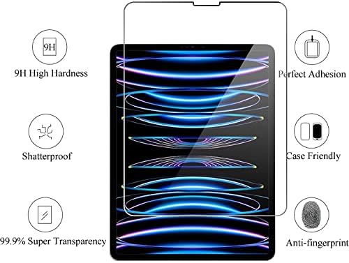 Apple iPad Pro 12.9 inç 2022 6. Nesil Ekran Koruyucu Flexible Nano