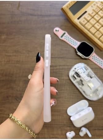 Süper İnce Mat Ultra Thin Silikon Kılıf Şeffaf Galaxy S23 Fe ile uyumlu