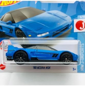 90 Acura Nsx Mavi 1:64 Ölçek Hotwheels Marka 6/10, Oyuncak Araba