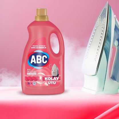 DETERJAN Sıvı Çamaşır Deterjanı Kolay Ütü 3 L
