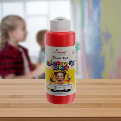 Kırmızı Parmak Boyası 120ml