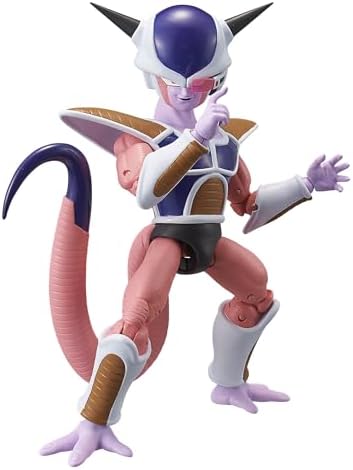 BANDAI 16 cm Dragon Ball Frieza 1. Formu Poz Verilebilir Figür, Dragon Stars Serisi