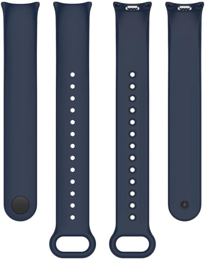 Xiaomi Mi Band 8 Mi Band 9 Mi Band 10 ile Uyumlu Silikon Kordon Kayış Metal Pimli