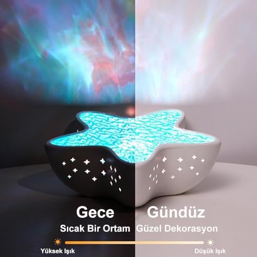 7 Renk Şarjlı Deniz Yıldızı Projektör/GW-LP01