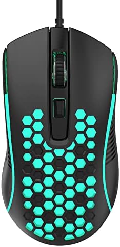 AULA S11 3600DPI RGB Optik Oyuncu Mouse, Siyah