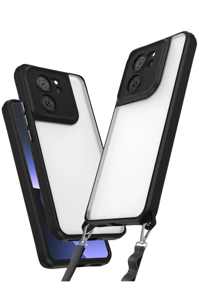 Xiaomi Mi 13T Pro Kılıf Penta Silikon Kılıf - Siyah