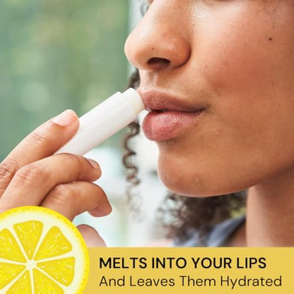 %100 Doğal Dudak Besleyici Bergamot & Limon Bitkisel Nemlendirici Dudak Bakım Kremi 6 G