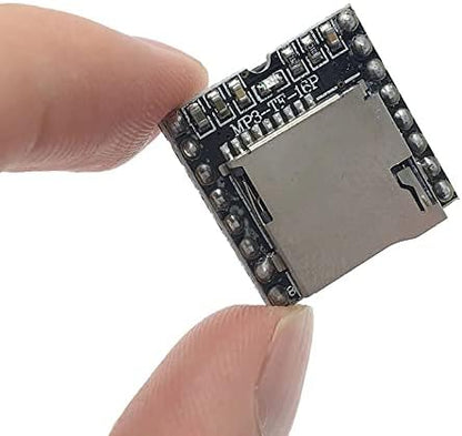 Mp3-Tf-16P Mini Mp3 Player Modülü Wav Ses Çalma Oynatıcı Micro Sd