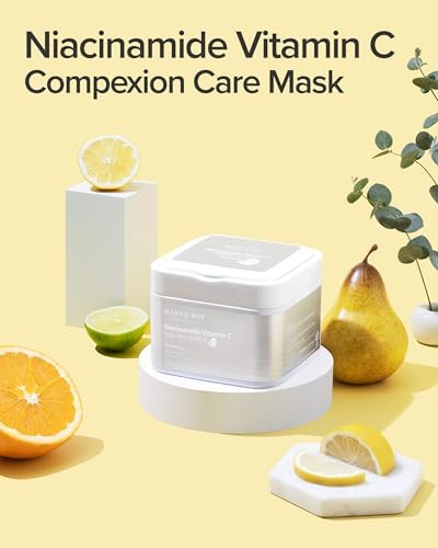 Mary&May Niacinamide + C Vitamini İçeren Aydınlatıcı Maske Paketi 1 Adet / 400 Gr