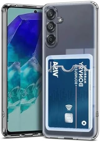 Galaxy A26 ile Uyumlu Kartlıklı Şeffaf Kamera Koruma Yükseltisi Z-Serta Silikon Anti-Şok Özellikli Köşeleri Airbag Şeffaf Telefon Kılıfı