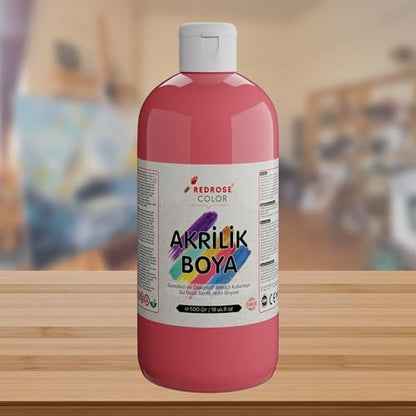 Pembe Akrilik Boya 500gr