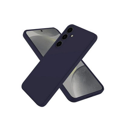 Samsung Galaxy A56 Kılıf Nano içi Kadife Silikon - Lacivert