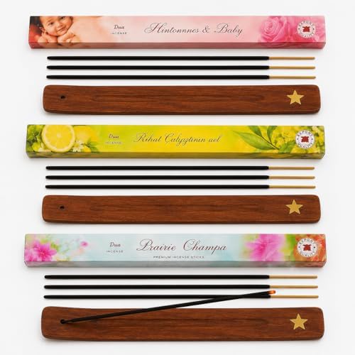 İthal 60 Adet 3x20 Uzun Süre Kalıcı Yoga-Plates-Meditasyon Aroma Terapi Kömürsüz-Kimyasalsız Doğal Çubuk Tüstü Seti Ahşap Tütsülük Hediyeli Karışık Aroma Box (3)
