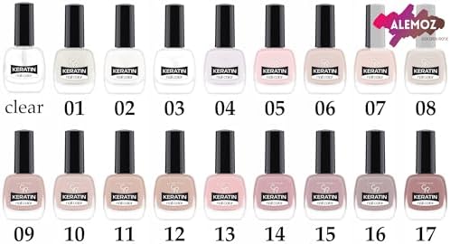 Keratin Nail Glitter No: 409 - Keratin İçerikli Güçlendirici Parlak Oje