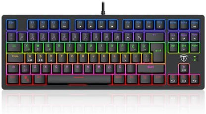 T-DAGGER Bali T-TGK311-BL 87 tuşlu TÜRKÇE Mekanik klavye