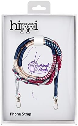 Hippi Cosmos Rengarenk 110 Cm El Örgüsü Telefon ve Çanta Askısı (Renkli)