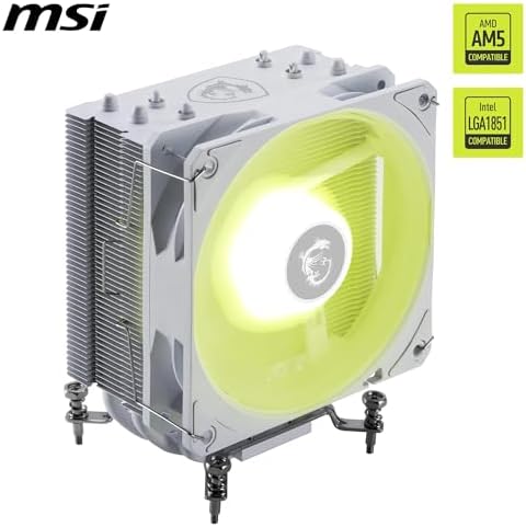 MSI MAG COREFROZR AA13 WHITE 120mm ARGB Beyaz İşlemci Hava Soğutucu