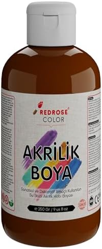 Kahverengi Akrilik Boya 250gr