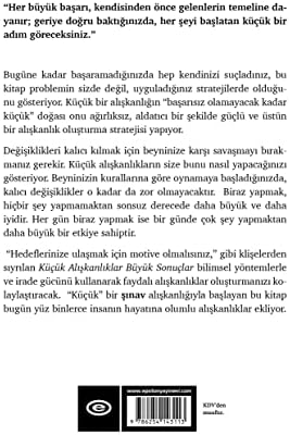 Küçük Alışkanlıklar Büyük Sonuçlar