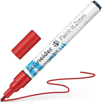 310 AKRİLİK MARKER 2MM KIRMIZI- 120102